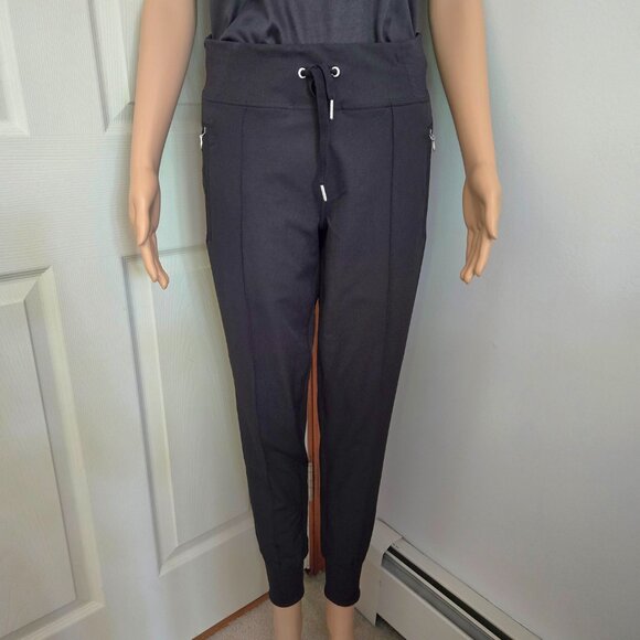 CALVIN KLEIN Performance Pintuck Elastic Waist Drawstring Joggers Size XS - Picture 3 of 11